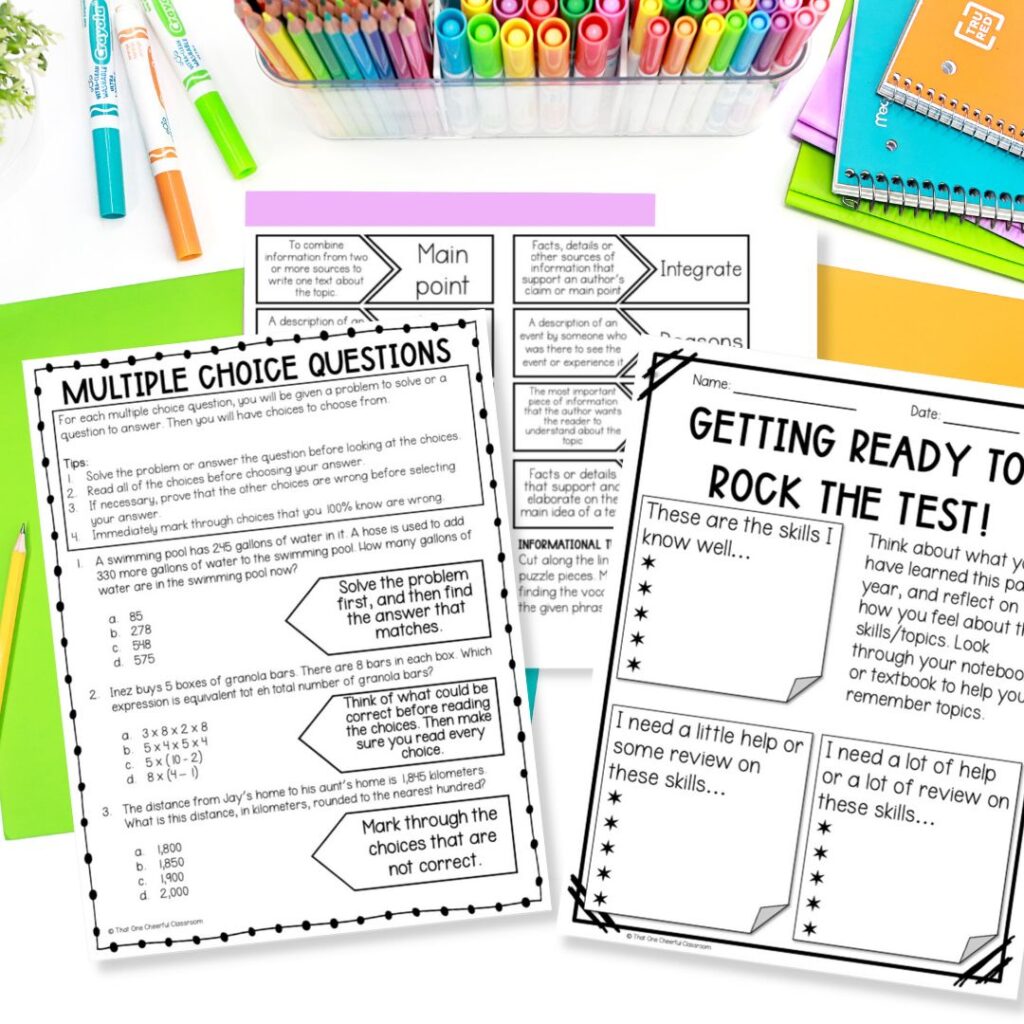 10 days of test prep resources