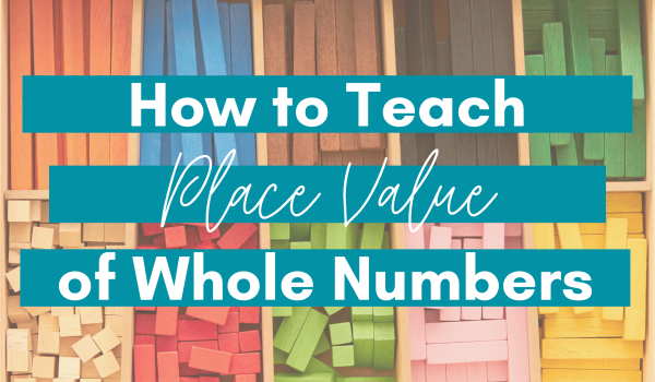 How to Teach Place Value Blog Post Header Image