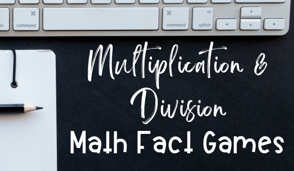 Multiplication and Division Game Blog Post Header