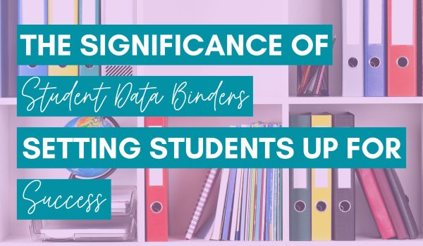 Student Data Binders Blog Post Header Image